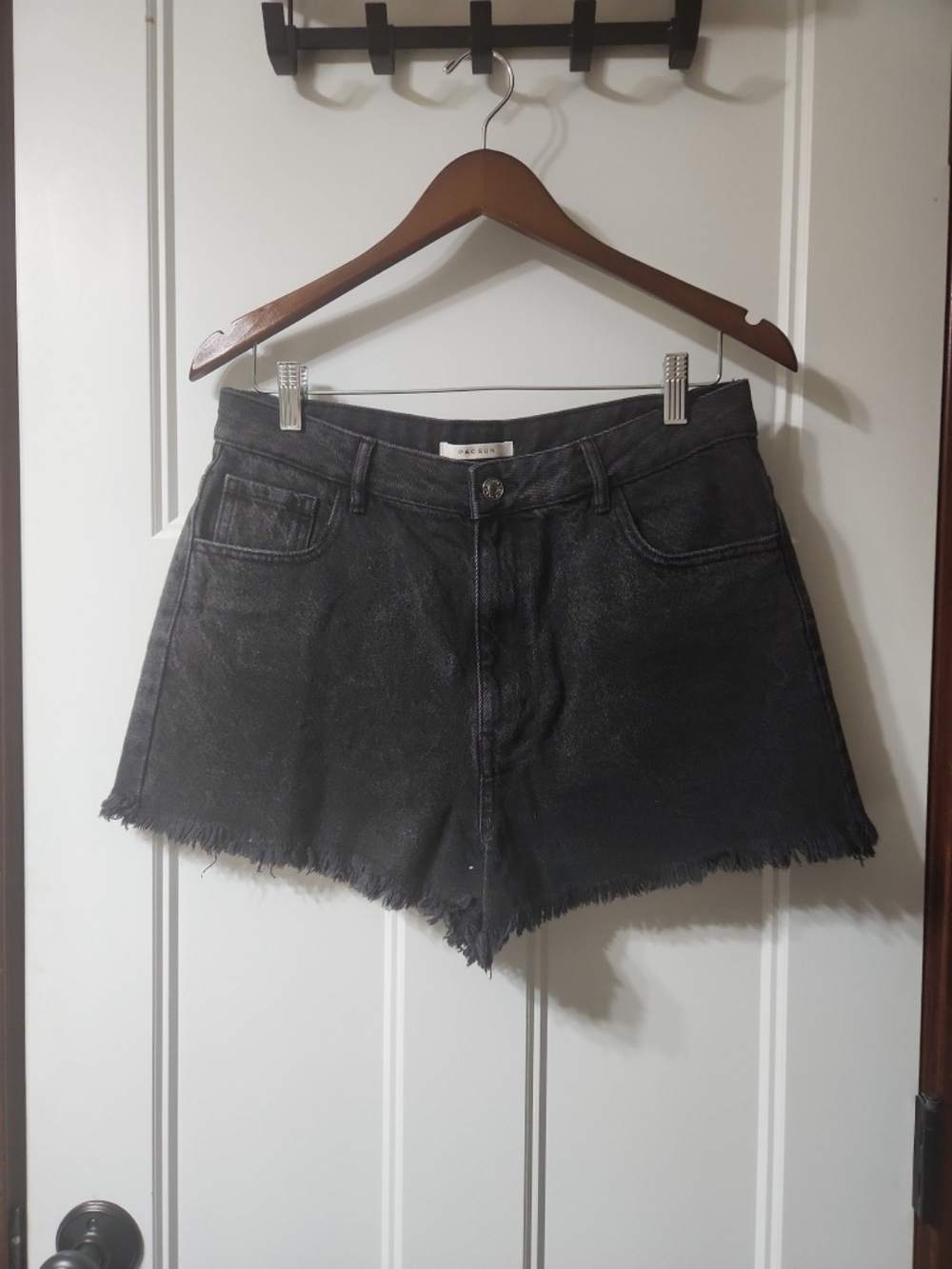 PacSun Black Hi-Rise Shorties